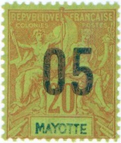 MAYOTTE 25 MH BIN $2.00