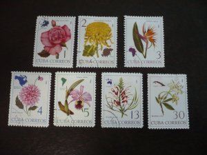 Stamps - Cuba - Scott# 973-979 - Used Set of 7 Stamps