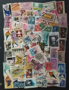 US 100 Different Used Stamp Lot Collection T6078