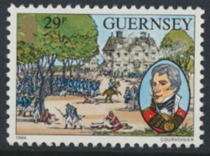 Guernsey  SG 329  SC# 304 Ships Battles Dolyle Mint Never Hinged see scan 