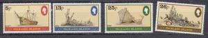 Falkland Islands Dependencies-1982 Shipsrecks Sc# 339/343 - MNH (2418)