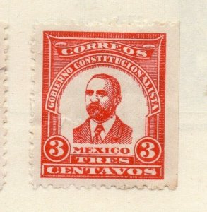 Mexico 1934-35 Early Issue Fine Mint Hinged 3c. NW-192215