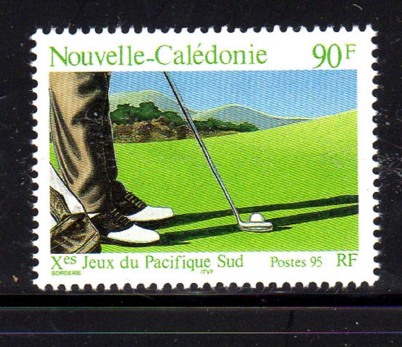 NEW CALEDONIA #724   1995  10TH  SOUTH PACIFIC GAMES   MINT  VF NH  O.G