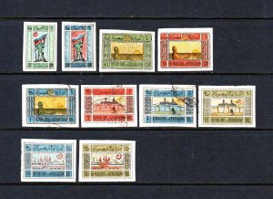 Azerbaijan,  complete set of 1919,  mint*/used.  (2589a)