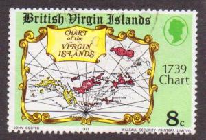 Virgin Islands   #320  used  (1977)  