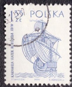 Poland - 1206 1964 Used