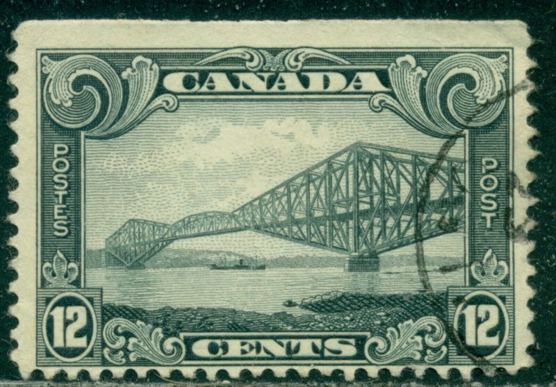 CANADA SCOTT # 156, USED, STRAIGHT-EDGE, FINE, GREAT PRICE!