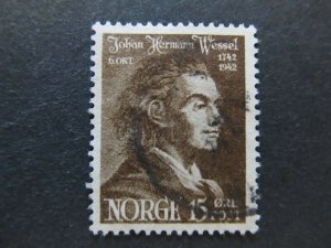 A5P29F122 Norway 1942 15o used