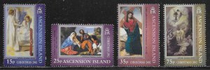 Ascension Scott #'s 814 - 817 MNH