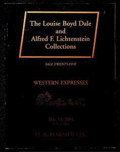 HR Harmer Louise Boyd Dale & Alfred Lichtenstein Collections Western Expresses