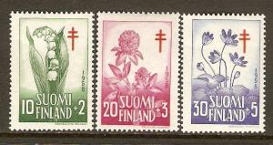 Finland #B148-50 NH Flowers