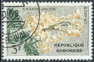 Gabon, Sc #157, 3fr Used