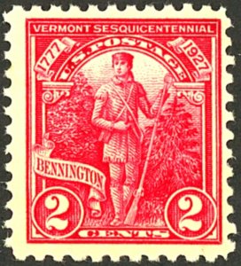 U.S. #643 MINT OG NH