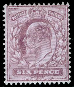 SG245a SPEC M32(-), 6d VERY pale purple (CHALKY), LH MINT. UNLISTED. 