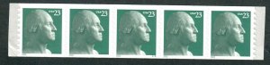 #3617 George Washington #V35 MNH plate number coil PNC5