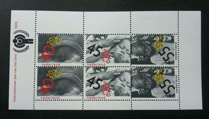 *FREE SHIP Holland Netherlands Rights Of The Child 1979 Children (ms) MNH