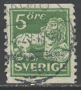 SWEDEN 116 VFU 81F-6