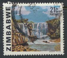 Zimbabwe  SG 586  SC# 424 Used    Odzani Falls  see detail and scan