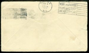 EDW1949SELL : NEWFOUNDLAND 1921 Scott #C3 on 1921 cover. A few small creases.