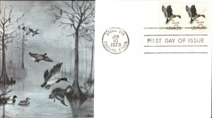 #1757b Capex Wildlife - Mallards Ham FDC