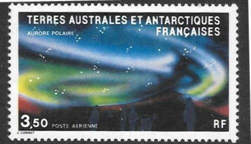 FRENCH SOUTHERN & ANTARCTIC TERRITORIES SG192 1984 POLAR AURORA  MNH