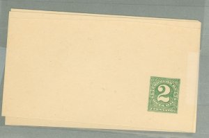 Costa Rica  1890 2c green wrapper