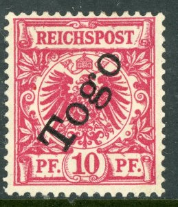 Germany 1897 Southwest Africa 10pf Carmine Scott # 3 Mint O59