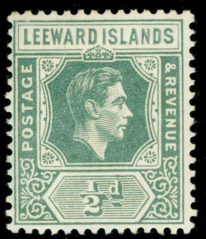 LEEWARD ISLANDS SG97, ½d slate-grey, LH MINT. 