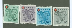 Germany/Baden (5N) #5NB1-4 Mint (NH) Single (Complete Set)