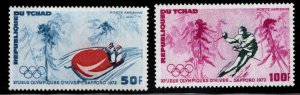 Chad TCHAD Scott C110 - C111 MNH**  Winter Olympics set