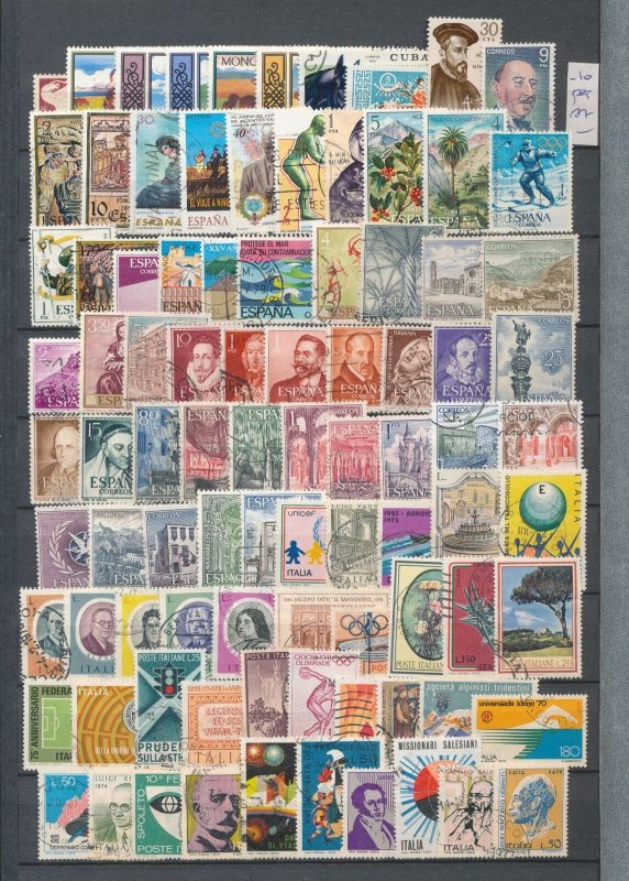 Switzerland Birds Spain Sweden Old/Modern Used Collection(Apx 1000 Items) ZK2079