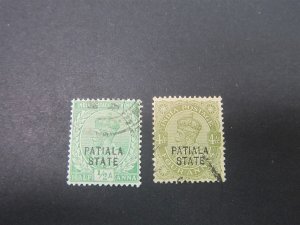 India Patiala 1912 Sc 44,48 FU