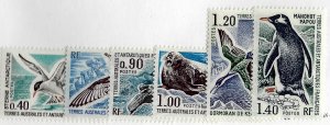 FSAT French Antarctic SC#58-63 MNH VF SCV $58...Bargain win!