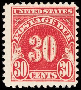 U.S. POSTAGE DUE J75  Mint (ID # 108073)