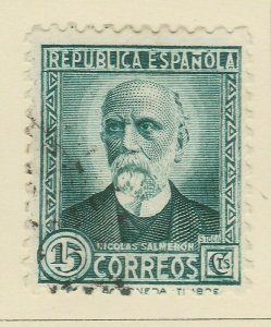 1931-32 Spain A5P59F99 without control number 15c used-