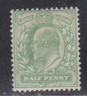 GREAT BRITAIN Scott # 143 MH - KEVII