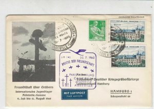 France 1960 Rememborance of dead Airmail Chateau de Blois Stamps Cover Ref 29811