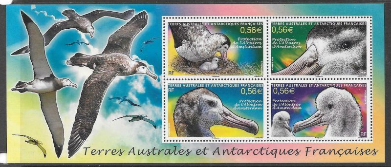 FRENCH SOUTHERN & ANTARCTIC TERRITORIES SGMS633 2010 ENDANGERED SPECIES  MNH 