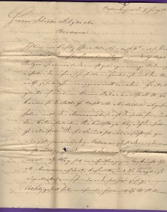 1835 DENMARK FLS, Purifed, DANEMARCK PAR HAMBURG to France, See Scans / Descrp