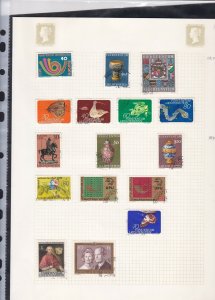 liechtenstein 1973/4/5 stamps page ref 17958