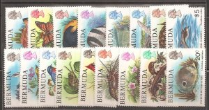 Bermuda SC 363-79 MNH