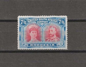 RHODESIA 1910/13 SG 162 MINT. CERT