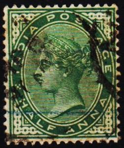 India. 1882 1/2a S.G.84 Fine Used