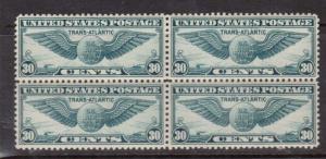 USA #C24 VF/NH Block