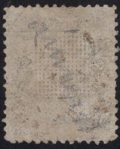 US Stamp #89 10c Washington E GRILL USED SCV $325.