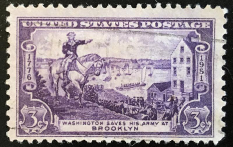 1003 Washington in Brooklyn, Circulated Single, good cond., Vic's Stamp Stash