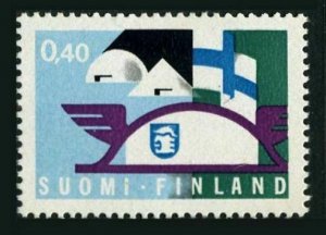 Finland 486 two stamps, MNH. Michel 662. World Fairs in Finnish Economy, 1969.