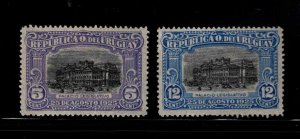 Uruguay Scott 303-304 MNG  1925 Legislative Palace set