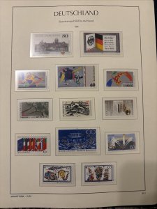 Germany Collection Album 1988-1992, MNH