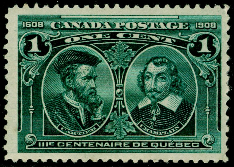 CANADA SG189, 1c blue-green, M MINT. Cat £32. 